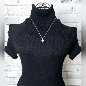 Sterling Silver Cupid Pendant & Sterling Silver Necklace